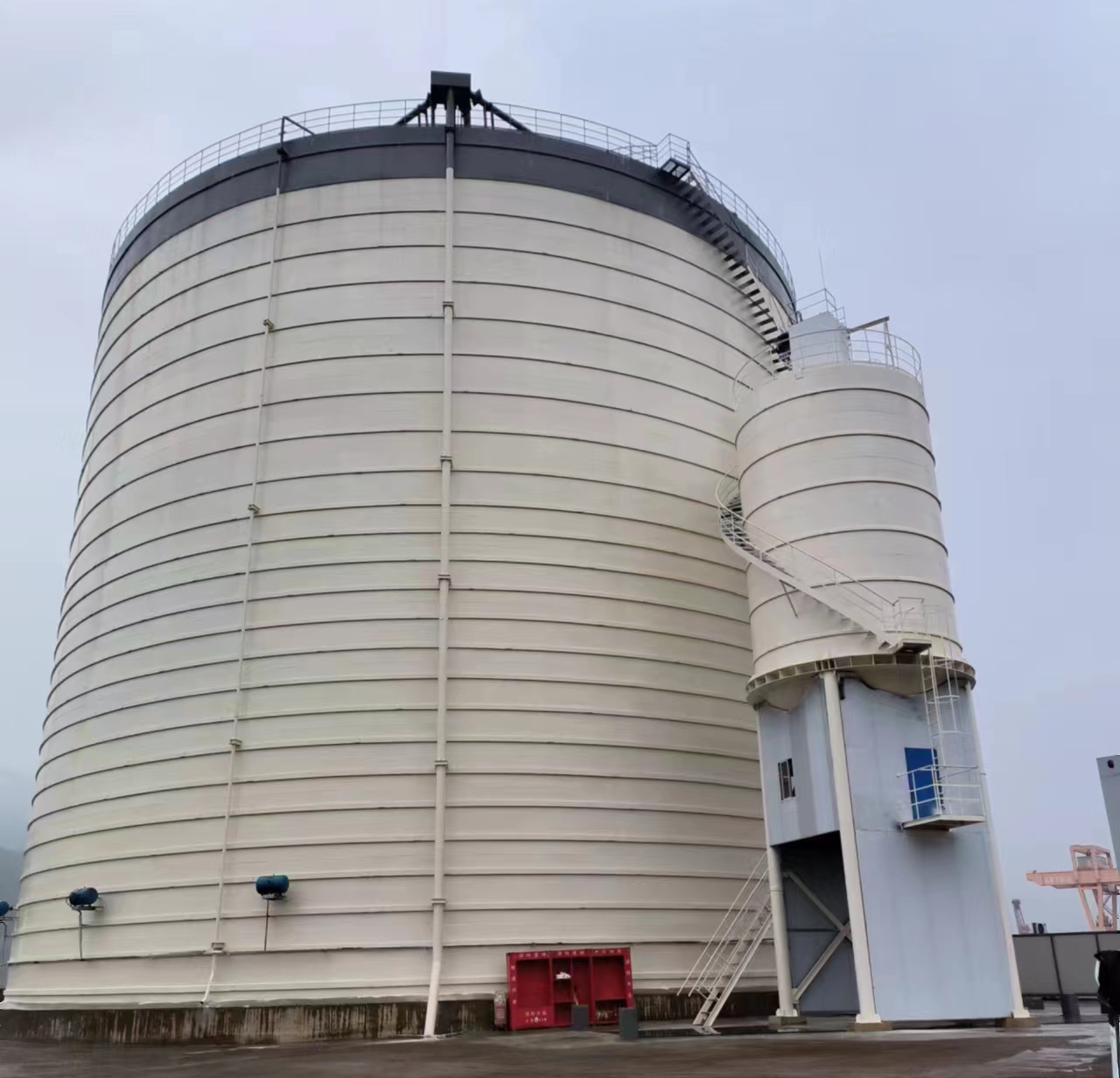 民权10万吨水泥钢板库