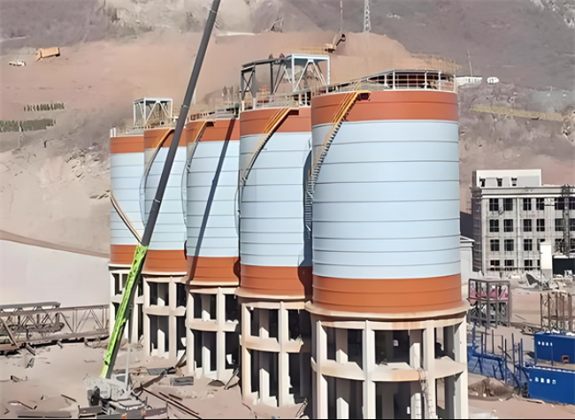 民权高架钢板仓